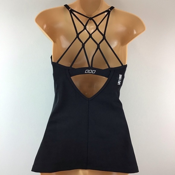 NWT Lorna Jane Black & Purple Tank | Small - Picture 2 of 13